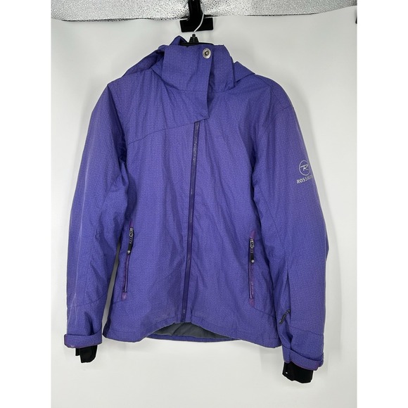 Rossignol Snow Winter Snowboard Ski Jacket Thumbholes Vented Insulated Womens M‎ - Picture 1 of 10